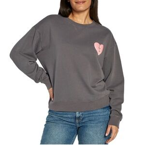 NWT Wildfox Graphic Crewneck “I Wish It Was Saturday” Sweatshirt Size Medium